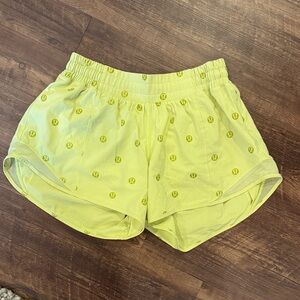 lululemon athletica Women's Lemon Yellow Athletic Shorts